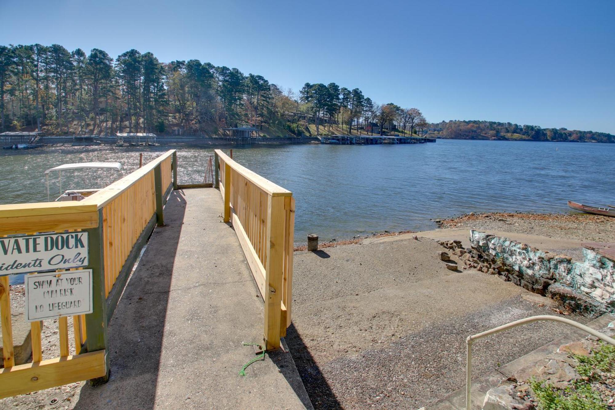 Hot Springs Condo With Lake Access And Boat Dock! Exterior foto